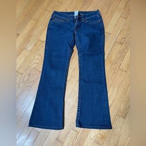 Womens True Religion Vintage Bobby Premium Flare Jeans